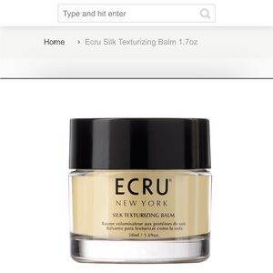 ECRU Silk Texturizing Balm